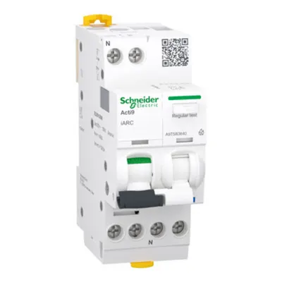 Acti9 AFDD, iARC Dispozitiv de detectie a arcului electric, 1P+N, 40A