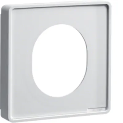 Adaptor aparataj CEE, fără halogen, 80 mm, RAL9010