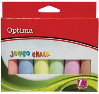 Crete colorate Optima Jumbo - 6 culori