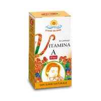 Vitamina A naturala, 30 capsule, Fares