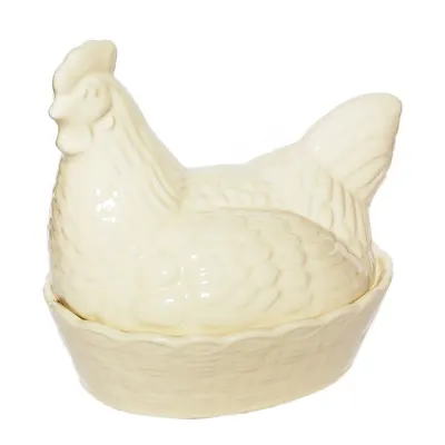 Recipient pentru ouă din ceramică cu model de Paști Hen Nest – Mason Cash