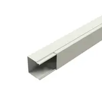 Conducta de protectie mini-cablu cu perforare inferioara, cu capac LLK 26.030 W