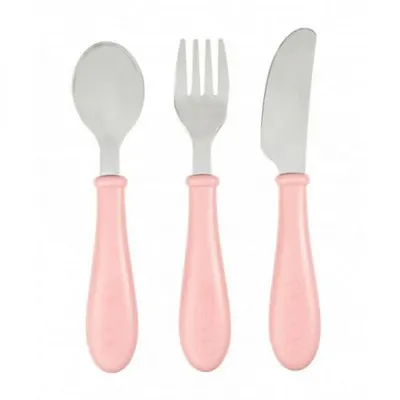 Set 3 tacamuri inox - Roz