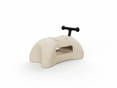 Ride-On multifunctional Scoot and Ride My First Sand Scoot Ride 3 in 1, cu functie de antemergator de la 6 luni, realizat din Material EPP moale, greutate maxima admisa 20 kg