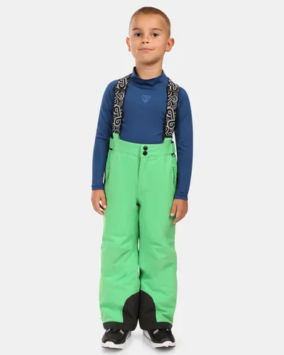 Pantaloni ski și snowboard KILPI Mimas, Verde, Copii, 110