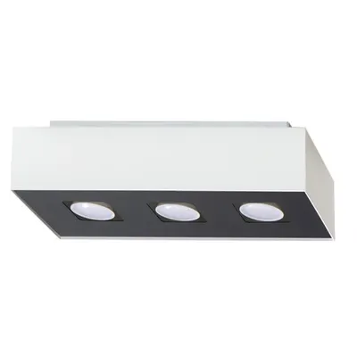 Corp de iluminat pentru tavan MONO 3 alb