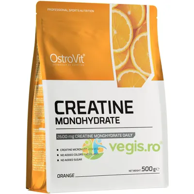 Creatina Monohidrata cu Aroma de Portocala 500g