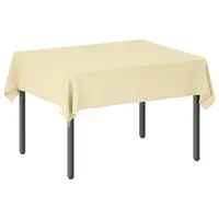 vidaXL Țesătură pentru masă 5 buc. Alb crem 110 x 140 cm Poliester