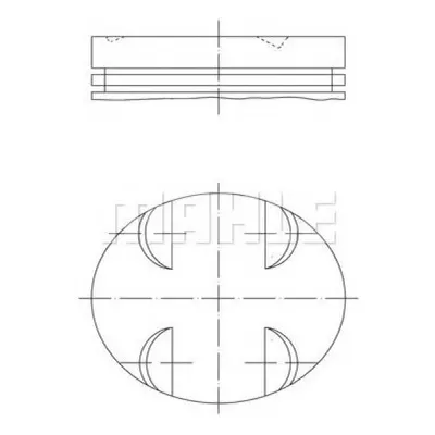 Piston Mahle Original 002 94 00