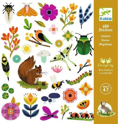 Set stickere Djeco - Gradina