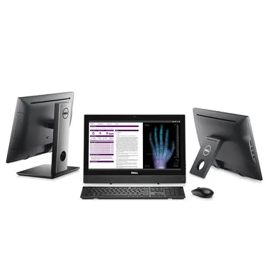 Aio DELL, OPTIPLEX 3050 AIO, Intel Core i5-6500T, 2.50 GHz, HDD: 256 GB SSD, RAM: 8 GB, unitate optica: DVD RW, video: Intel HD Graphics 530, webcam.