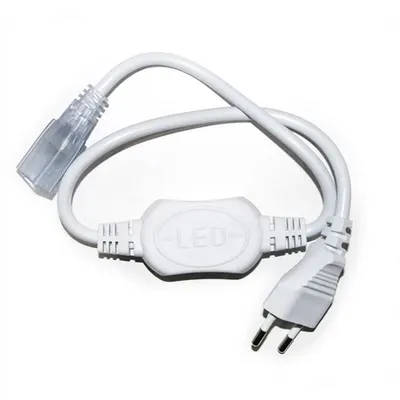 Accesorii pentru banda LED 230V IP65 cablu de alimentare 230V