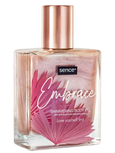 Sence of Wellness Ulei de corp stralucitor 100 ml Embrace Rose&Sandalwood