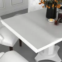 vidaXL Folie de protecție masă, mat, 180 x 90 cm, PVC, 1,6 mm