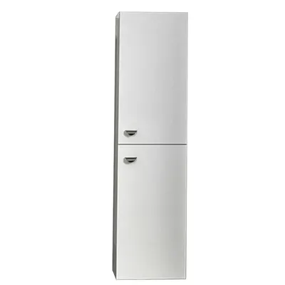 Dulap baie suspendat Ukra alb 35x140 cm