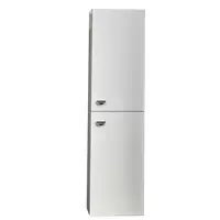 Dulap baie suspendat Ukra alb 35x140 cm