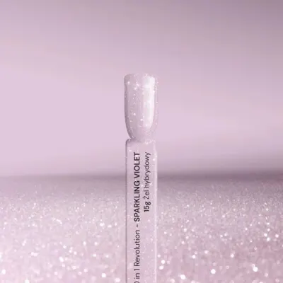 Baza Silcare 10in1 Sparkling Violet 15ml