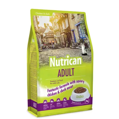 Hrana uscata pentru pisici Nutrican Cat Adult 2kg