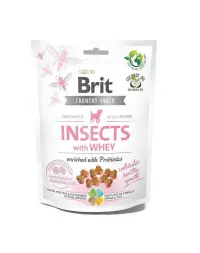 Recompense pentru caini Brit Care Puppy Insect 200 gr