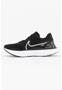 Pantofi cu insertii din material sintetic pentru alergare React Infinity Run Flyknit 3 - Alb/Negru
