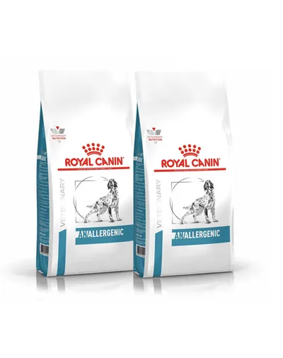 ROYAL CANIN Dog Anallergenic 16 kg (2x8 kg) hrana dietetica pentru caini adulti cu alergii alimentare cu simptome dermatologice si/sau gastrointestinale