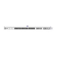 BN5000 - Vertical, 8xC13, 3xC19, 3 m fisa CEE, 16A- 400V, AL