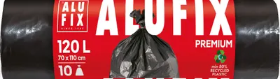 Saci de gunoi ALUFIX - 120 l, 10 buc.
