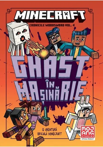 Minecraft: Ghast in masinarie. Seria Cronicile Woodsword Vol.4