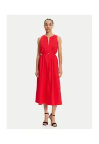 Rochie de cocktail rosu