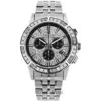 Ceas Louis&nbsp;XVI Louis XVI LXVI1131 Mens Watch Majesté Iced Out Baguette Chronograph 43mm 5ATM