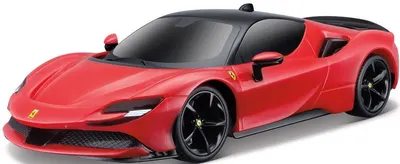 Jucarie pentru copii Maisto Motosounds - Masina Ferrari SF90 Stradale 1:24, rosie