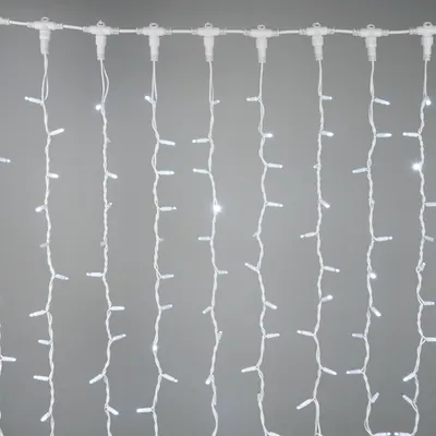 Perdea Luminoasa 494 LED-uri Alb Rece
