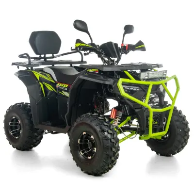 ATV XTR Pro Farmer 019 X1, 150cc, roti 8 , 3+1 viteze, jante din aluminiu, negru-lime