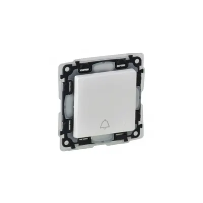 Changeover push-button Valena Life - Sonerie BELL - 6 A 250 V~ - IP44 - alb