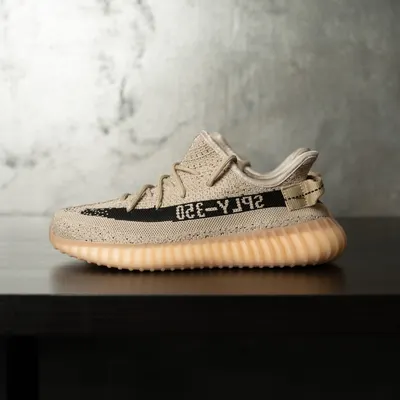 Sneakers Barbati Yeezy Sply-350 Streetwear Beige-Black Stripe Abyz21(103-9) (mărime: 45)