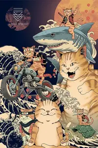 Maxi poster Pyramid Art: Vincent Trinidad - Catana Montage