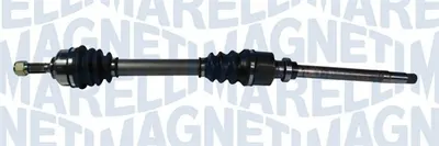 Planetara Fata Dreapta 887mm (pentru vehicule fara ABS) potrivit PEUGEOT 206 1.1-1.6 08.98