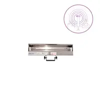 Dispozitiv de dezinfectie cu lumina ultravioleta UV-C (lampa UV-C) LBAI 8W, din inox, cu montare pe perete