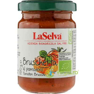 Pasta Bruschetta pe Baza de Rosii Ecologica/Bio 150g