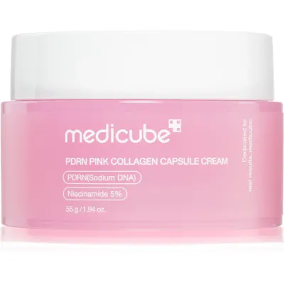 medicube PDRN Pink Collagen Capsule Cream crema de fata hidratanta cu efect de întărire 55 g
