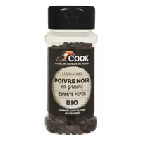 Piper negru boabe bio 50g Cook