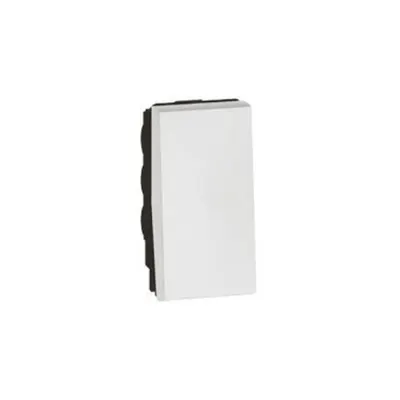 2-way push-button Arteor - 1 module - alb