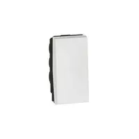 2-way push-button Arteor - 1 module - alb