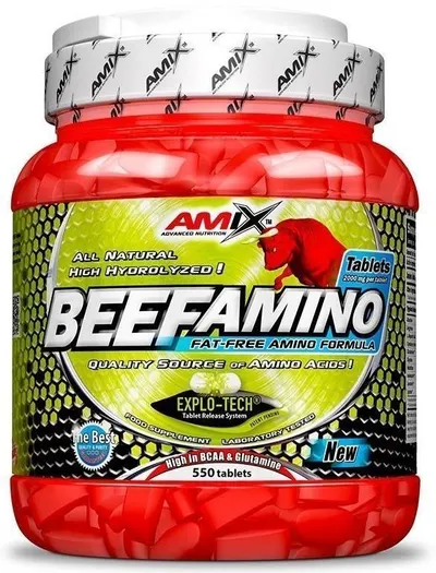 Beef Amino, 550 tablete, Amix