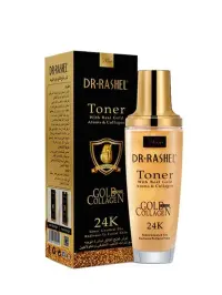 Dr. Rashel Tonic de curatare faciala cu colagen 120 ml 24K Gold Collagen