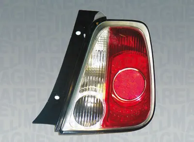 Stop spate Stanga (P21W RY10W, cadru cromat) potrivit ABARTH 500 595 695, 500C 595C 695C; FIAT 500 07.07