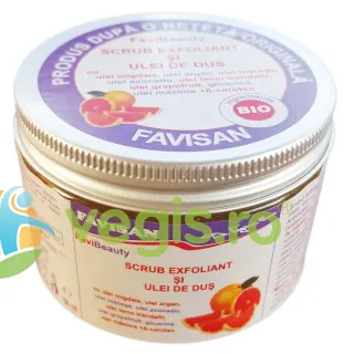Scrub Exfoliant si Ulei de Dus cu Ulei de Grapefruit 150g