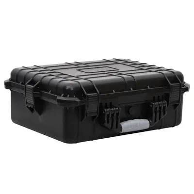 vidaXL Bagaj de zbor portabil, negru, 52x40x19 cm, PP