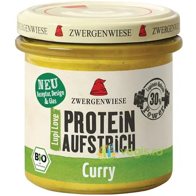 Crema Tartinabila Proteica cu Lupin si Curry Ecologica/Bio 135g