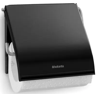 Suport hârtie igienică Brabantia - Classic, Matt Black